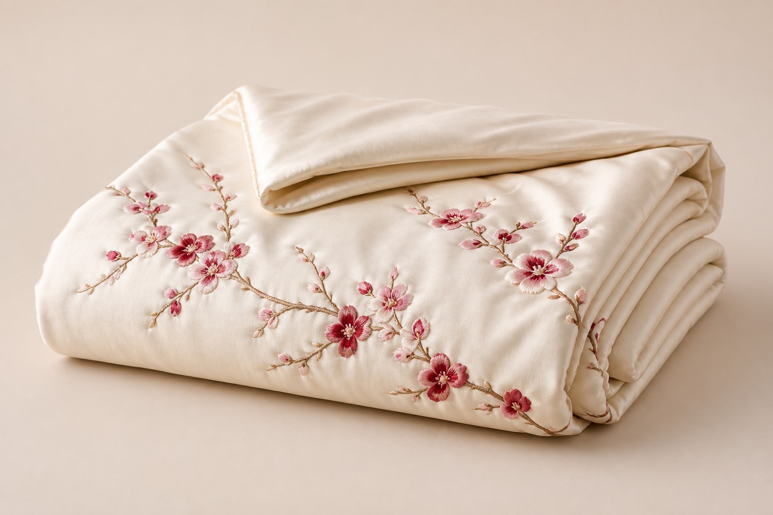 Silk Throw Blanket