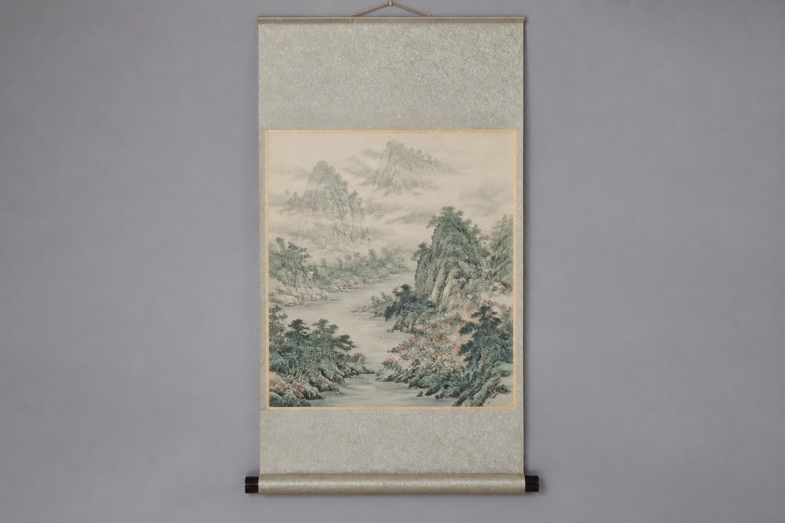 Mountain Landscape Scroll
