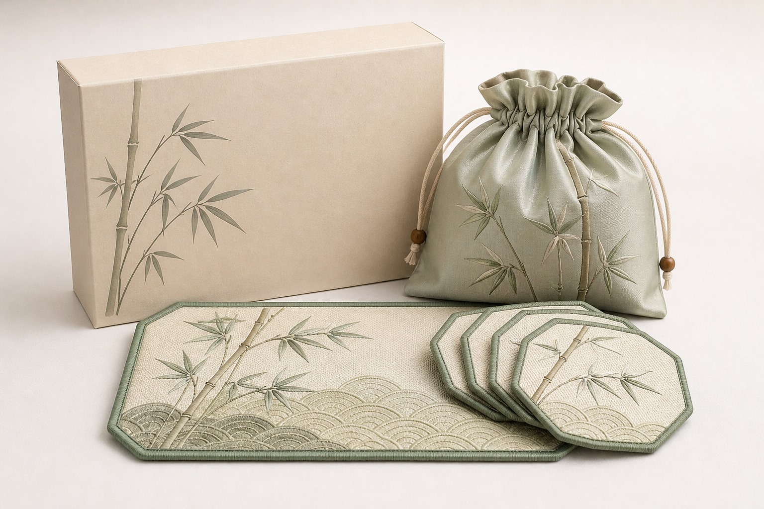 Tea Ceremony Embroidery Set